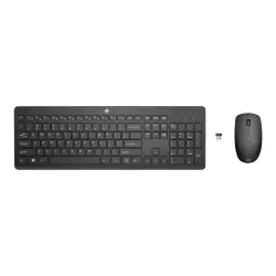 HP Zestaw bezprzewodowy myszy i klawiatury 230 - czarny 18H24AA