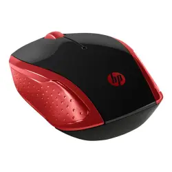 HP Mysz bezprzewodowa 200 - czerwona 2HU82AA