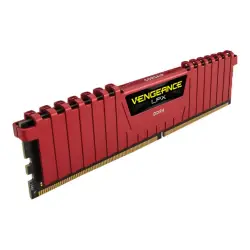 CORSAIR Vengeance LPX Pamięć DDR4 8GB 2400MHz CL16 1.2V XMP 2.0 Czerwona