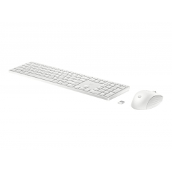 HP 650 Zestaw bezprzewodowy myszy i klawiatury biały