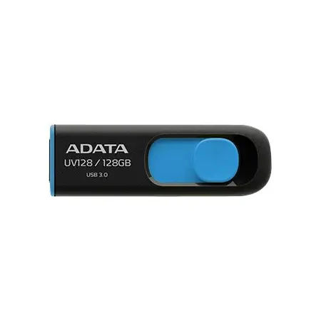 ADATA AUV128-128G-RBE Adata pamięć USB DashDrive UV128 128GB USB 3.0 Czarny+Niebieski