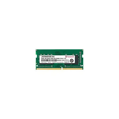 TRANSCEND 8GB JM DDR4 2666Mhz SO-DIMM 1Rx16 1Gx16 CL19 1.2V