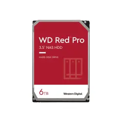 WDC WD6003FFBX Dysk twardy WD Red Pro, 3.5, 6TB, SATA/600, 7200RPM, 256MB cache