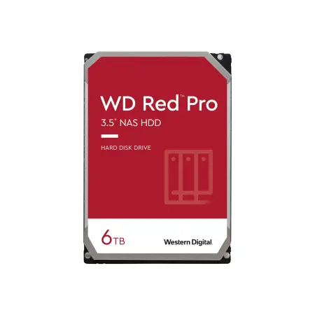 WDC WD6003FFBX Dysk twardy WD Red Pro, 3.5, 6TB, SATA/600, 7200RPM, 256MB cache