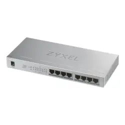 ZYXEL GS1008HP-EU0101F Zyxel GS1008-HP, 8 Port Gigabit PoE+ unmanaged desktop Switch, 8 x PoE, 60 Watt