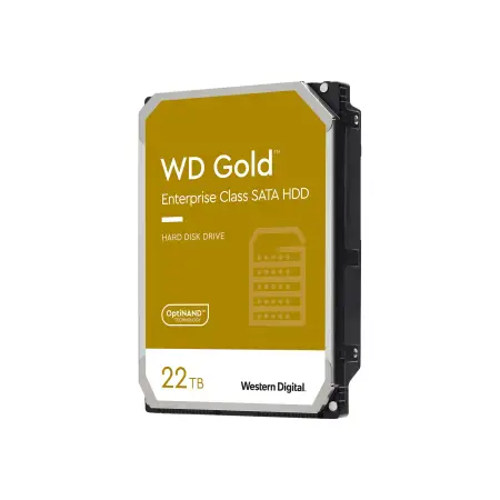 WD Gold Enterprise Class 22TB SATA 6Gb/s HDD 3.5inch internal 7200Rpm 512MB Cache 24x7 Bulk