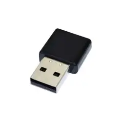 DIGITUS WLAN adaptor USB2.0 Stick IEEE802.11n 300MBit Realtek 8192 2T/2R with WPS funktion black Tiny blister