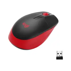 LOGITECH M190 Full-size wireless mouse - RED - EMEA