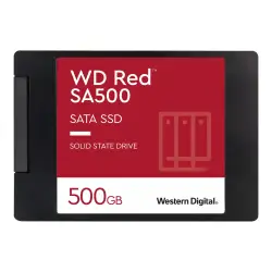 WDC WDS500G1R0A Dysk WD Red SA500 NAS 2.5 500GB SATA/600, 560/530 MB/s, 7mm, 3D NAND