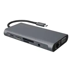ICYBOX IB-DK4040-CPD IcyBox Stacja dokująca USB Type-C, 3xUSB, HDMI 4k 30Hz, VGA, SD/microSD