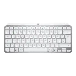 LOGITECH MX Keys Mini Minimalist Wireless Illuminated Keyboard PALE GREY US INTL (US)