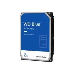 WD Blue 2TB SATA 6Gb/s HDD internal 3,5inch serial ATA 256MB cache 5400 RPM RoHS compliant Bulk