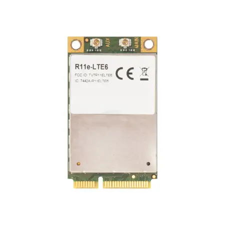 MIKROTIK R11e-LTE6 2G 3G 4G LTE miniPCIe card up to 300 Mbps