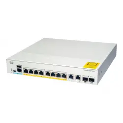 CISCO Catalyst 1000 8-Port Gigabit PoE+ PoE Budget 120W 2 x 1G SFP Uplinks LAN Base with external Power Supply