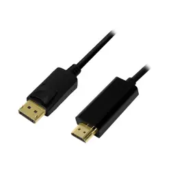 LOGILINK CV0127 LOGILINK - Kabel DisplayPort/HDMI 4K ,dł.2m