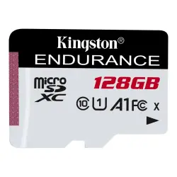 KINGSTON SDCE/128GB Kingston 128GB microSDXC Endurance 95R/45W C10 A1 UHS-I Card Only