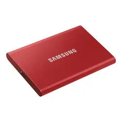 SAMSUNG Portable SSD T7 2TB extern USB 3.2 Gen 2 metallic red