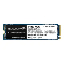 TEAM GROUP MP33 Pro 1TB PCIe Gen3 x4 NVMe M.2 SSD 2100/1700 MB/s