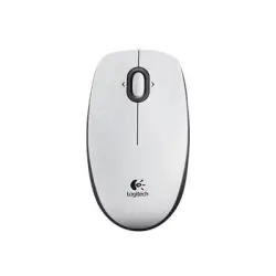 LOGITECH 910-003360 B100 Optical USB Mouse for Business, white
