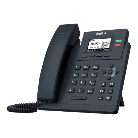 YEALINK SIP-T31 VOIP PHONE WITH POWER SUPPLY