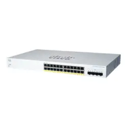 CISCO Business Switching CBS220 Smart 24-port Gigabit PoE 195W 4x10G SFP+ uplink