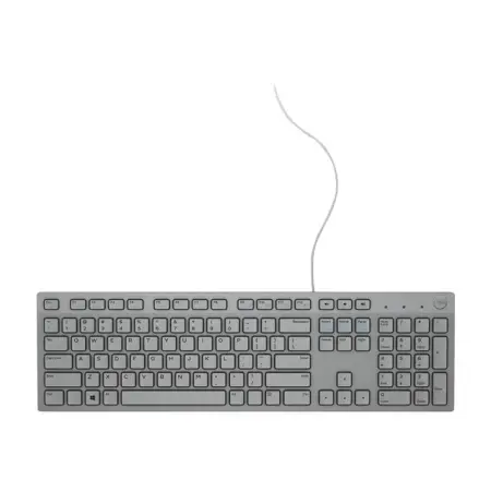 DELL Keyboard : US-Euro (Qwerty) KB216 Quietkey USB, Grey