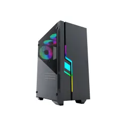 GEMBIRD computer case Fornax 2000 - RGB LED STRIP RGB REAR FAN with color adjustemnt