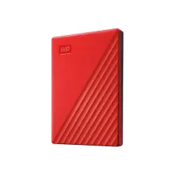 WDC WDBYVG0020BRD-WESN Dysk zewnętrzny WD My Passport, 2.5, 2TB, USB 3.2, czerwony