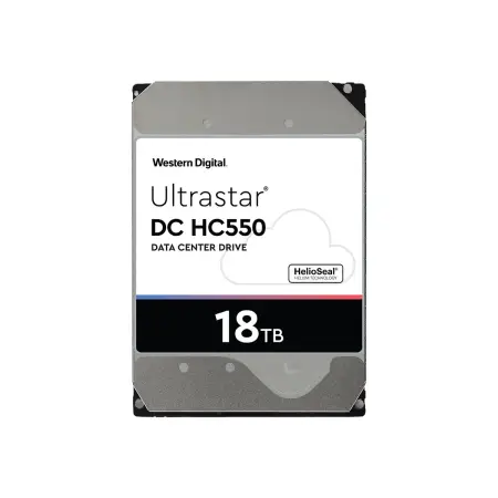 WESTERN DIGITAL Ultrastar DC HC550 3.5inch 26.1MM 18000GB 512MB 7200RPM SATA ULTRA 512E SE NP3