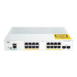 CISCO Catalyst 1000 16-Port Gigabit data-only 2 x 1G SFP Uplinks LAN Base with external power supply