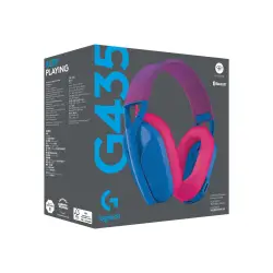 LOGITECH G435 LIGHTSPEED Wireless Gaming Headset - BLUE - EMEA