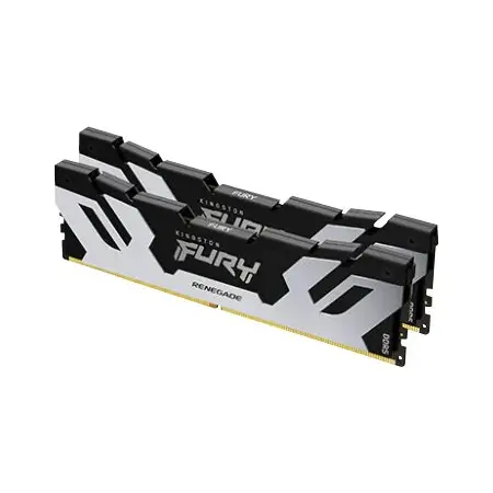 KINGSTON 32GB 6400MT/s DDR5 CL32 DIMM Kit of 2 FURY Renegade Silver