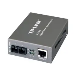 TPLINK MC210CS TP-Link MC210CS konwerter 1000BaseT (RJ45) - 1000BaseLX (SC) SingleMode 15km