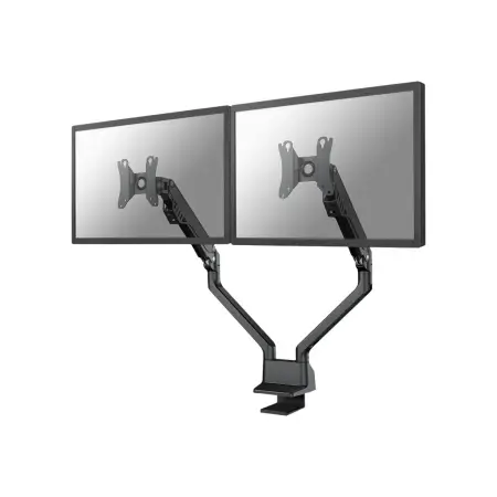 NEOMOUNTS Flat Screen Dual Desk Mount 10-32inch clamp/grommet Black