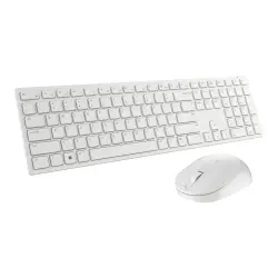 DELL Pro Wireless Keyboard and Mouse KM5221W US International QWERTY White