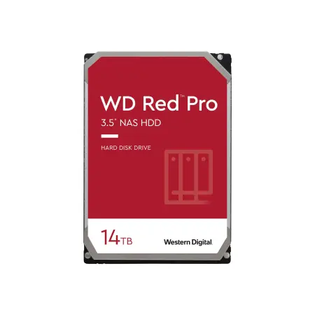 WDC WD141KFGX Dysk twardy WD Red Pro, 3.5, 14TB, SATA/600, 7200RPM, 256MB cache