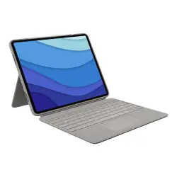 LOGITECH Combo Touch for iPad Pro 12.9inch 5th generation - SAND - INTNL (UK)