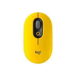 LOGITECH POP Mouse with emoji - BLAST YELLOW - EMEA