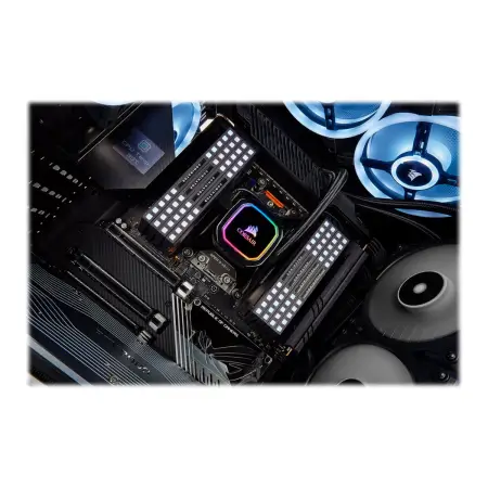 CORSAIR iCUE H150i RGB PRO XT Liquid CPU Cooler 360mm Radiator Triple 120mm PWM Fans