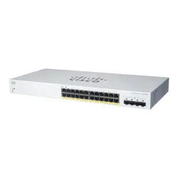 CISCO Business Switching CBS220 Smart 24-port Gigabit 4x1G SFP uplink