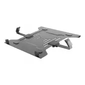 ICY BOX IB-MSA101-LH Notebook holder as an accessory for monitor stands with VESA 75x75 / 100x100 support