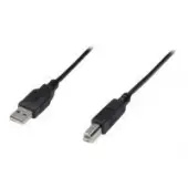 ASSMANN USB 2.0 connection cable type A - B M/M 1.0m USB 2.0 conform bl