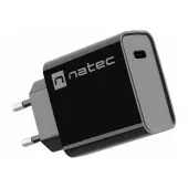 NATEC Ładowarka sieciowa Ribera USB-C 20W Power Delivery czarna