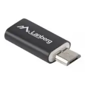 LANBERG AD-UC-UM-01 Lanberg Adapter USB TYPE-C(F)-MICRO-B(M) 2.0 Czarny
