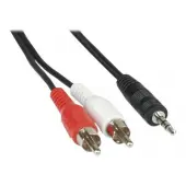 TECHLY 504402 Techly Kabel audio stereo Jack 3.5mm na 2x RCA M/M 50cm