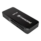 TRANSCEND TS-RDF5K Transcend card reader USB 3.1 Gen 1 SD/microSD black