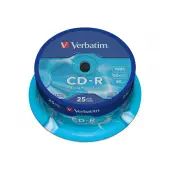 VERBATIM 43432 Verbatim CD-R cake box 25 700MB 52x DataLife