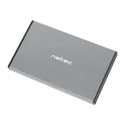 NATEC NKZ-1281 Natec obudowa RHINO GO USB 3.0 na dysk 2,5 SATA, szara, Aluminium