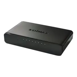 EDIMAX ES-3308P Edimax 8 Port Fast Ethernet Switch, Desktop compact, 10/100Mbps, black