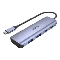 UNITEK H1107Q Hub USB-C 2x USB-A 2x USB-C 5Gbps